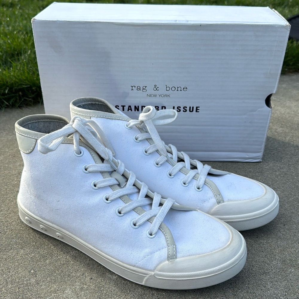 NIB Men’s Rag & Bone Standard Issue High Top Shoes